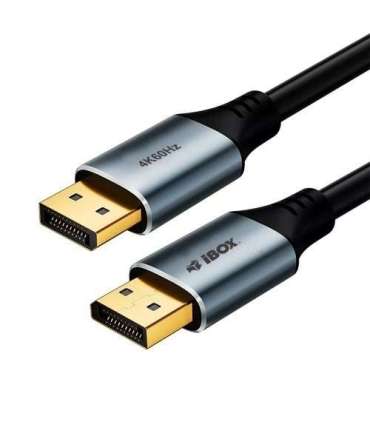 Kabel DisplayPort 4k60Hz złota wtyczka 1m