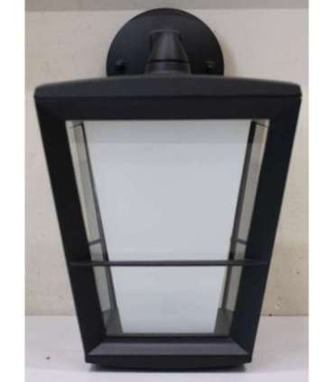 SALE OUT. Philips Hue WCA Econic Outdoor Wall Lantern 15 W 2000-6500 Hue White Colour Ambiance DAMAGED PACKAGING