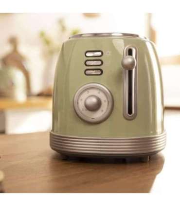 Cecotec Toaster Toast&Taste 800 Vintage Power 850 W Number of slots 2 Housing material Stainless steel Light