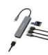 Verbatim 32156 USB-C Essentials Multiport Hub, HDMI 2160p, USB-C PD, USB-A 3.2 Gen 1, SD & microSD