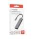 Verbatim 32156 USB-C Essentials Multiport Hub, HDMI 2160p, USB-C PD, USB-A 3.2 Gen 1, SD & microSD