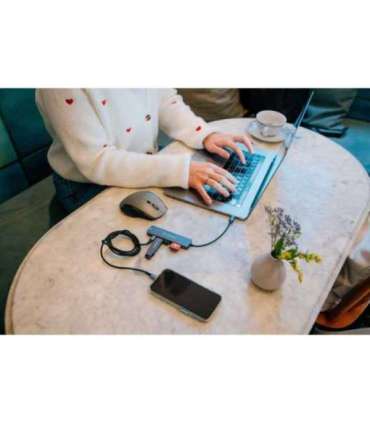 Verbatim 32156 USB-C Essentials Multiport Hub, HDMI 2160p, USB-C PD, USB-A 3.2 Gen 1, SD & microSD