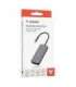 Verbatim 32157 USB-C Essentials Multiport Hub, HDMI 2160p, USB-C PD, 3x USB-A 3.2 Gen 1, RJ-45, Grey