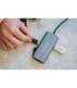 Verbatim 32157 USB-C Essentials Multiport Hub, HDMI 2160p, USB-C PD, 3x USB-A 3.2 Gen 1, RJ-45, Grey