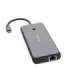 Verbatim 32153 CMH-13 USB-C Multiport Hub, 3.5mm, DisplayPort, HDMI, RJ-45, USB 2.0, USB 3.2 Gen 1