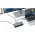 Verbatim 32171 CDS-15 USB-C Pro Docking Station, USB 3.2 Gen 1, USB-C 100 W, 3.5 mm, Silver