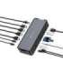 Verbatim 32171 CDS-15 USB-C Pro Docking Station, USB 3.2 Gen 1, USB-C 100 W, 3.5 mm, Silver