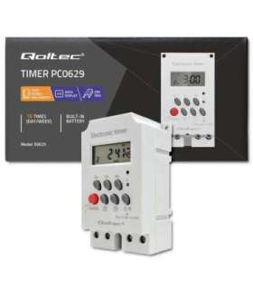 Electronic timer PC0629, DIN rail