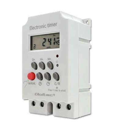 Electronic timer PC0629, DIN rail