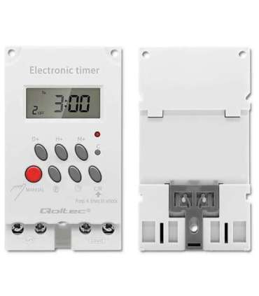 Electronic timer PC0629, DIN rail