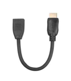 Cable HDMI F-M 15 cm v2.0 extension cord