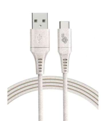Cable USB-USB C 1m eco material 2.0 3A