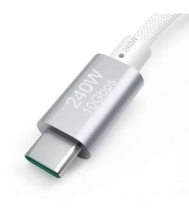240W USB cable USB C-C 1,5m white