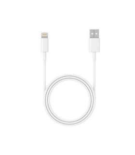 Cable USB 2.0 iPhone AM-lightning 1m white