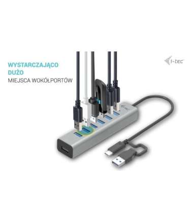 Hub USB-C Charging Metal HUB 7 Port
