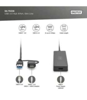 USB 3.0 Hub, 4-port DA-70236