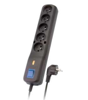 Surge Protector LF-530WA, 3L EMI/RFI, 5.0m, black