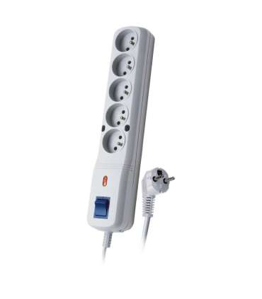 Surge Protector LF-530WA, 3L EMI/RFI, 5.0m, gray