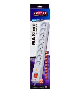 Surge Protector LX 810, 1L, 3.0m, gray
