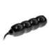 Power strip Power Watch 3m black (4 sockets)