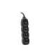 Power strip Power Watch 3m black (4 sockets)