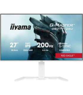 iiyama G-MASTER GB2771QSU-W1 computer monitor 68.6 cm (27") 2560 x 1440 pixels Wide Quad HD White