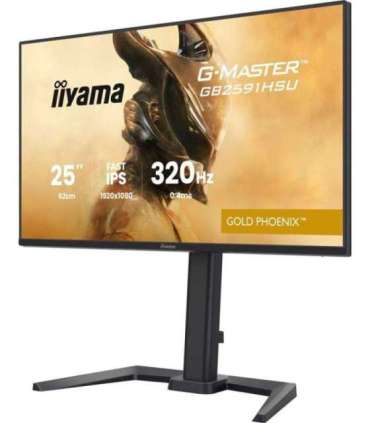 iiyama G-MASTER GB2591HSU-B1 computer monitor 62.2 cm (24.5") 1920 x 1080 pixels Full HD LED Black