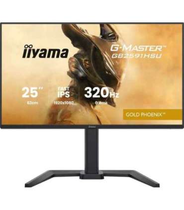 iiyama G-MASTER GB2591HSU-B1 computer monitor 62.2 cm (24.5") 1920 x 1080 pixels Full HD LED Black