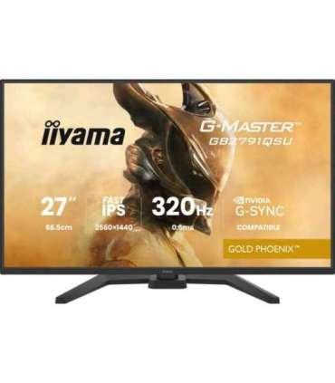 iiyama G-MASTER GB2791QSU-B1 computer monitor 68.6 cm (27") 2560 x 1440 pixels Wide Quad HD Black