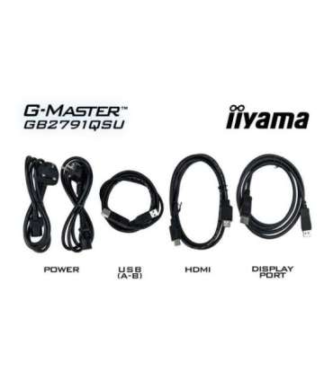 iiyama G-MASTER GB2791QSU-B1 computer monitor 68.6 cm (27") 2560 x 1440 pixels Wide Quad HD Black