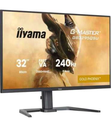 iiyama G-MASTER GB3295QSU-B1 computer monitor 80 cm (31.5") 2560 x 1440 pixels Quad HD LED Black