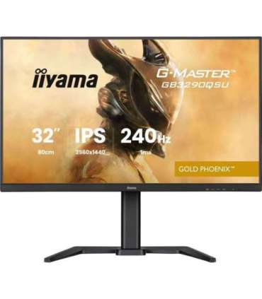 iiyama G-MASTER GB3290QSU-B1 computer monitor 80 cm (31.5") 2560 x 1440 pixels Quad HD LED Black