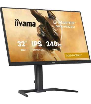 iiyama G-MASTER GB3290QSU-B1 computer monitor 80 cm (31.5") 2560 x 1440 pixels Quad HD LED Black