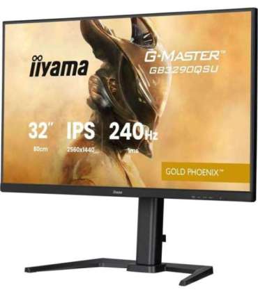 iiyama G-MASTER GB3290QSU-B1 computer monitor 80 cm (31.5") 2560 x 1440 pixels Quad HD LED Black