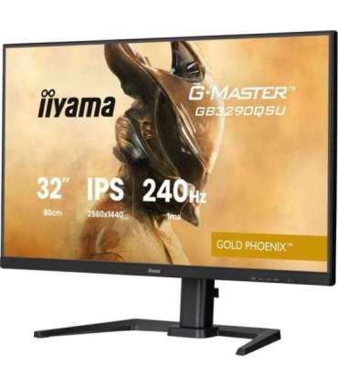 iiyama G-MASTER GB3290QSU-B1 computer monitor 80 cm (31.5") 2560 x 1440 pixels Quad HD LED Black