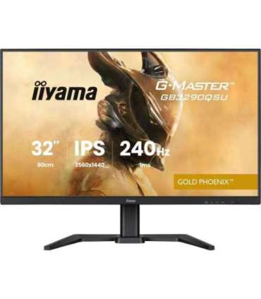 iiyama G-MASTER GB3290QSU-B1 computer monitor 80 cm (31.5") 2560 x 1440 pixels Quad HD LED Black