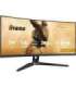 iiyama G-MASTER GCB3486WQSCP-B1 computer monitor 86.4 cm (34") 3440 x 1440 pixels UltraWide Quad HD Black