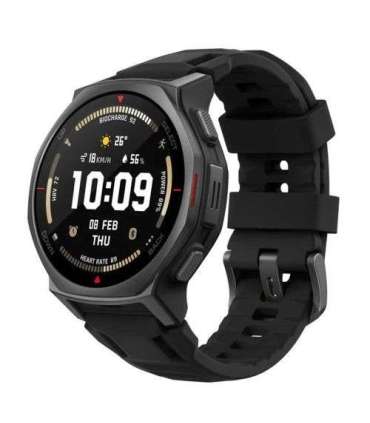 Amazfit T-Rex 3 Pro NFC, 44mm with Silicone Strap, Tactical Black EU W2548GL5N