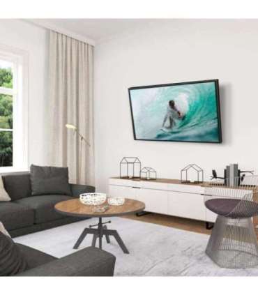 Techly 19-37" Wall Bracket for LED LCD TV Tilt 1 Swivel Black" ICA-LCD 2900B