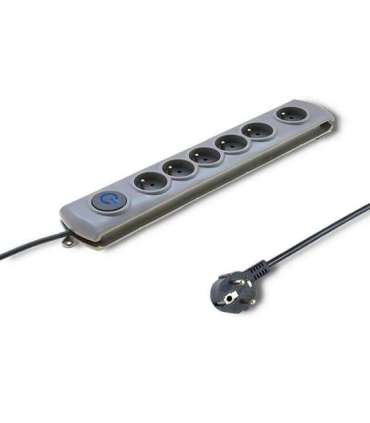Surge protector 6 sockets, 5m