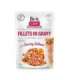 BRIT Care Fillets in Gravy filety z łososiem w sosie - mokra karma dla kota - 85 g