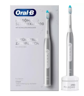 Oral-B Pulsonic Slim Luxe 4000 Sonic Electric Toothbrush Rechargeable For adults Number of brush heads included