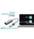 Metal HUB USB-C/USB-A 3 2x USB-C/1x USB-A / 2.5GLAN