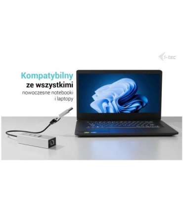 Metal HUB USB-C/USB-A 3 2x USB-C/1x USB-A / 2.5GLAN