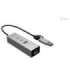 Metal HUB USB-C/USB-A 3 2x USB-C/1x USB-A / 2.5GLAN