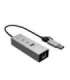 Metal HUB USB-C/USB-A 3 2x USB-C/1x USB-A / 2.5GLAN