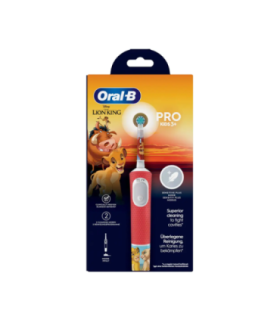 Oral-B Electric Toothbrush Pro Kids 3+ Lion King Rechargeable For kids Number of brush heads included 1 Number