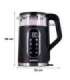 ELDOM C530 NEVO electric kettle 1.7 L 2200 W Black, Transparent