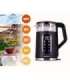 ELDOM C530 NEVO electric kettle 1.7 L 2200 W Black, Transparent