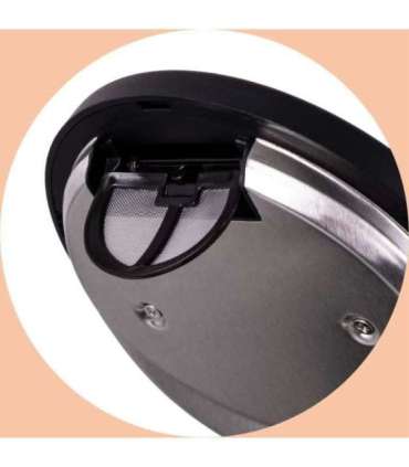 ELDOM C530 NEVO electric kettle 1.7 L 2200 W Black, Transparent